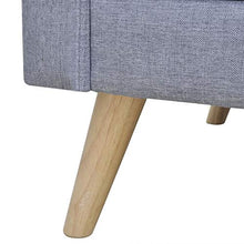 FAMIROSA Set Divani a 2 e a 3 Posti in Tessuto Grigio Chiaro-2193