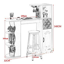 Home Equipment Bar Table Partition Cabinet Against The Wall Bar Table Home Small Simple Modern Side Cabinet Living Room Kitchen Restaurant Wine Cabinet for Office (Color : White Size : 140x32x133cm