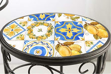 Galileo Casa Tuscany Set 2 Pouf portapiante, Nero
