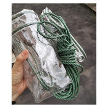 LSXIAO Copertura Antipioggia, Telo Trasparente, Robusto 0,3mm Plastica Impermeabile Parabrezza con Occhiello Adatto per Balcone, Serra, Guscio del Portico (Size : 1.65x2.50m)