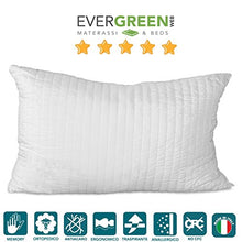 Evergreenweb - Kit Rete e Materasso Singolo 80x190 Alto 20 cm + Cuscino Memory Foam Gratis, Set Letto Materasso Effetto MASSAGGIANTE e Rete Singola a Doghe in Legno Naturale Ortopedica Offerta