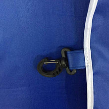 XBR Resistente Tenda da Giardino con ombrellone inclinabile da 2,4 m, Riparo a baldacchino con Parasole con Garza Resistente all'Acqua Pieghevole per Patio/Spiaggia/Piscina/tettoia per Esterni