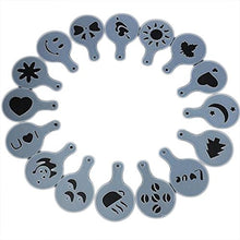 SaySure - 116Pcs/set Fashion Cappuccino Coffee Barista Stencils