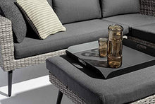 SET SALOTTO ANG. C-C MARLOW GREY