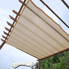 JH1 Rete ombreggiante Schermo Parasole Esterna 90% per L'Estate, Backyard Piscina Sun Mesh Ombra in Polietilene Tessuto con Bordi E Occhielli (Size : 3×4m)