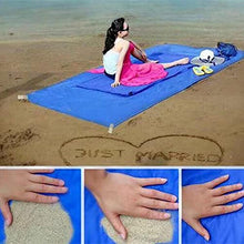 Eantpure Cuscino autoguidante per Spiaggia da Esterno Portatile da Mare Camp-Green_1.5 * 1.5m