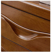 XUSHEN-HU Legno Solido Comodino Cinese Moderna Camera da Letto Principale Locker, Materiale: Legno, Colore: Colore Noce.