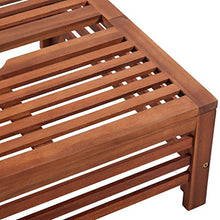 Tidyard Rivestimento Supporto Base Ombrellone in Legno | 62 x 62 x 25 cm