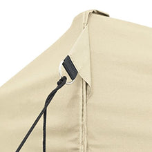 vidaXL Tenda Pieghevole Pop-up 3x6 m da Giardino Crema Tendone Gazebo da Party