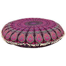 Ganesham indiano boho mandala Bohemian Decor Floor Pillow Pet Bed gypsy meditazione cuscino 32 x 32