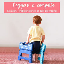 NATUMO® - Sgabello pieghevole di alta qualità, portata 150 kg, per cucina, bagno, giardino, per bambini e adulti