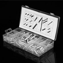Kit assortimento molle per l'industria della compressione, 200 pezzi/set 20 misure Kit assortimento molle per estensione della compressione in acciaio al carbonio con scatola