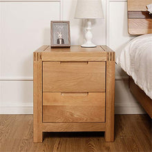 Comodino Cassettiera 2-cassetto del comodino di legno Governo di immagazzinaggio Multi-Function bagagli Mobili Comodino for Camera da letto Soggiorno Camera da letto Comodino Grande capacità di archiv