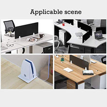 MIAOLEIE Schermo Divisorie per La Schermata Desk Desk Desider Desider Desk Desk-Clip Fisso 2Pcs / Set Partition Stacket Schermo Addensato Pannello Privacy Desktop Pannello per Privacy Clip