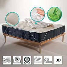 SH3 TOPPER H4 cm in Visco Memory foam CORRETTORE per MATERASSO o Sovramaterasso singolo 80x190
