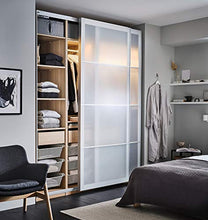 PAX telaio armadio 75x35x236 bianco effetto rovere tinto