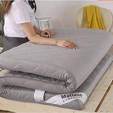 Z&HA Tatami Tappetino, 5 cm di Spessore Tappetino futon MattressTopper Tradizionale Giapponese futon ispessite Queen Size Standard Dimensione Dorm,E,80x190cm