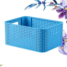 BESTonZON - Cesto portaoggetti Multifunzione per la casa e la casa, Colore: Verde, Blue, Medium