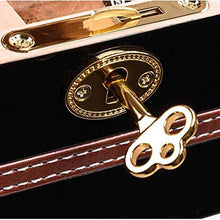 SCDZS Glass Window Trasparente Cigar Box - igrometro e umidificatore Transparent Glass Window Cigar Box Valigia Cigar Box Portatile