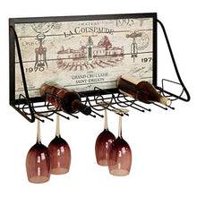 WLABCD Scaffale per Vino, Bar, Ristorante, Appeso, Bicchiere Di Vino, Soffitto S Dorato, Bottiglia Di Vino Cremagliera Del Bicchiere da Bicchieri Di Vino Stemware Rack Regolabili Altezza Di Altezza