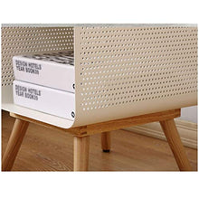 Comodini Nordic Ferro Battuto Comodino Piccola Legno Moda Comodino Soggiorno Tavolo Laterale Locker Simple Comodini Camera