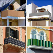 HAOMENGG Schermo per la Privacy del Balcone, 5 x 0,9 m, Schermo per la Privacy Protezione UV Impermeabile Copertura per Schermo Resistente alle intemperie con Occhielli