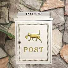 YONGYONGCHONG - Cassetta delle lettere per esterni, impermeabile, rivista comunione, Opinion bianco