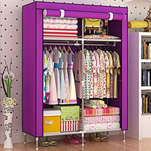 JFFFFWI Armadio Guardaroba Semplice Guardaroba Resistente all'igiene 168 * 46 * 90cm Guardaroba Semplice (Colore: B)