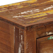 Cassettiera 60x30x75 cm in Legno Massello di Recupero