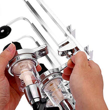 SOONHUA Supporto da parete per bottiglie di vino e bevande, per casa, bar, birra, cocktail