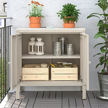 KOLBJÖRN armadio in/esterno 80x35x81 cm beige