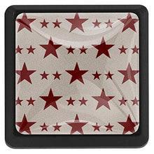 Stella patriottica 3 PCS Pomelli per Porta, Pomolo per Mobile, Pomelli per Mobili con Viti, Maniglia per Armadietto, Pomelli per Porta, Pomelli per Cassetti per Porta, Armadio, Cassetto e Credenza