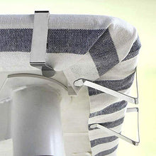 Bayda - 4 clip per tovaglia in acciaio inossidabile, pinze per copertura del tavolo, riutilizzabili, antiriflesso, supporto per tovaglia per picnic
