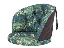 Cuscino per panca in rattan, set di cuscini per il tempo libero, imbottiture per panche estive, imbottitura per poltrona 50 x 50 x 38 cm, prato verde
