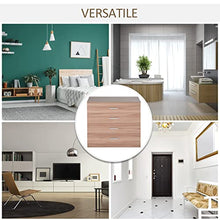 HOMCOM Cassettiera Salvaspazio in Legno, Comò con 4 Cassetti per Camera da Letto, Rovere, 72x33.5x67cm