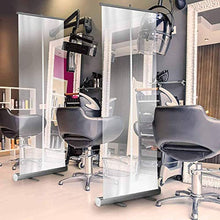 Barriera in PVC Trasparente Portatile, Pellicola Trasparente per Banner, Divisore Pop Up in PVC Trasparente