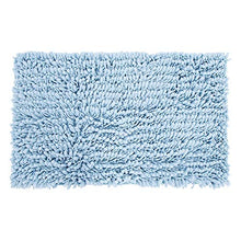 Tappetino da bagno indossabile per capelli lunghi spessi e fini per la camera da letto per la casa(Light blue)