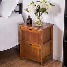 FEANG Comodino 2 cassetti Comodino Comodino in Legno Armadio Armadio tavolino tavolino Tavolo per Soggiorno Camera da Letto