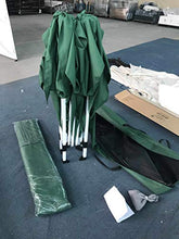 Gazebo Pieghevole Giardino con Teli Laterali E Finestra 3X3 Automatico Fiera (Verde)