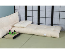 Vivere Zen - Futon Adaki 11 cm per Bambini - Rivest. Silver Antibatterico - Misura 60x120 cm.
