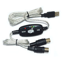 SaySure - USB in-out Midi Interface Cable Converter PC to Music