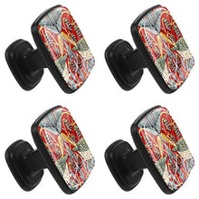 William Morris Pomelli per Porta Set di 4 Pomelli per Mobili Manopole per Cassetti Cucina Armadio Vetro