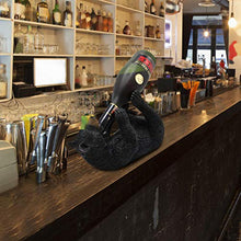 EUBEISAQI Bear Fox Portabottiglie per Vino Statua Animale Portabottiglie per portabottiglie Decorative per Cabina e Lodge