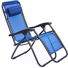 Comoda sedia da giardino reclinabile pieghevole a gravità zero