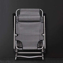 FGA Sedia a Sdraio Pieghevole Chaise Longue Pieghevole Resistente con Cuscino e Cuscino