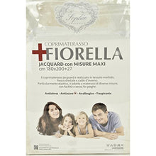 Coprimaterasso Spugna Jacquard Fiorella MAXI