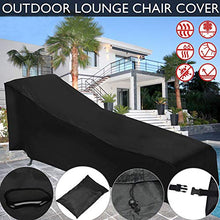 longchun east Copertura Impermeabile per Sdraio Copertura per Lettino Prendisole Oxford 420d, Copertura per Sedia a Sdraio Antivento Anti-UV per Mobili da Giardino