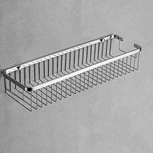 DZHTWSRYGR Bathroom Corner Shelf Stainless Steel Mirror Storage Basket Bathroom Storage Rack