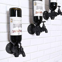 LHQ-HQ Vino Wine Rack Holder Home Decor Bagagli Wine Rack Ferro battuto a Parete Wine Rack Sicuro e Stabile Antiscivolo Holder Vino