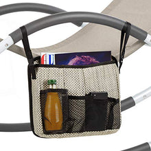 blumfeldt Brentwood - Borsa, Accessori per Sedia a Dondolo Brentwood, Comfort Extra, Materiale: 70% PVC, 30% Poliestere, 2 Chiusure a Click